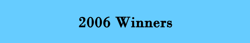 2006 Winners